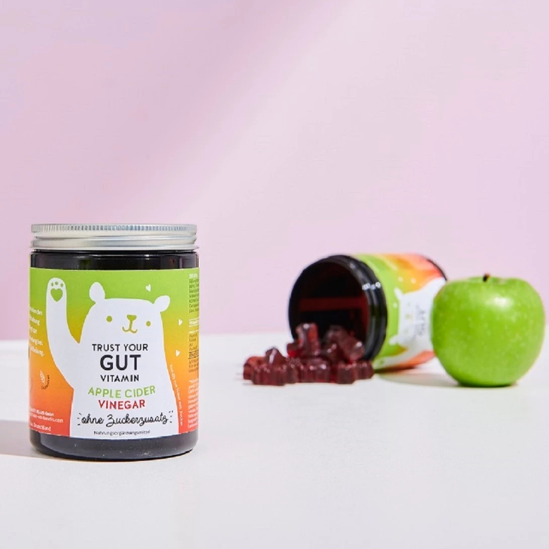 Trust Your Gut Vitamins Met Apple Cider Vinegar Sugarfree 2 Trust Your Gut Vitamins Met Apple Cider Vinegar Sugarfree - Afbeelding 2