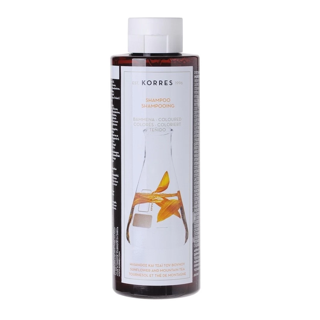 KORRES Sunflower & Mountain Tea Shampoo 1 KORRES Sunflower & Mountain Tea Shampoo