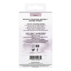 Real Techniques Cleansing Sponge + Keeper -Beauty Verkoop LErEDZ448008 2 dgl BE