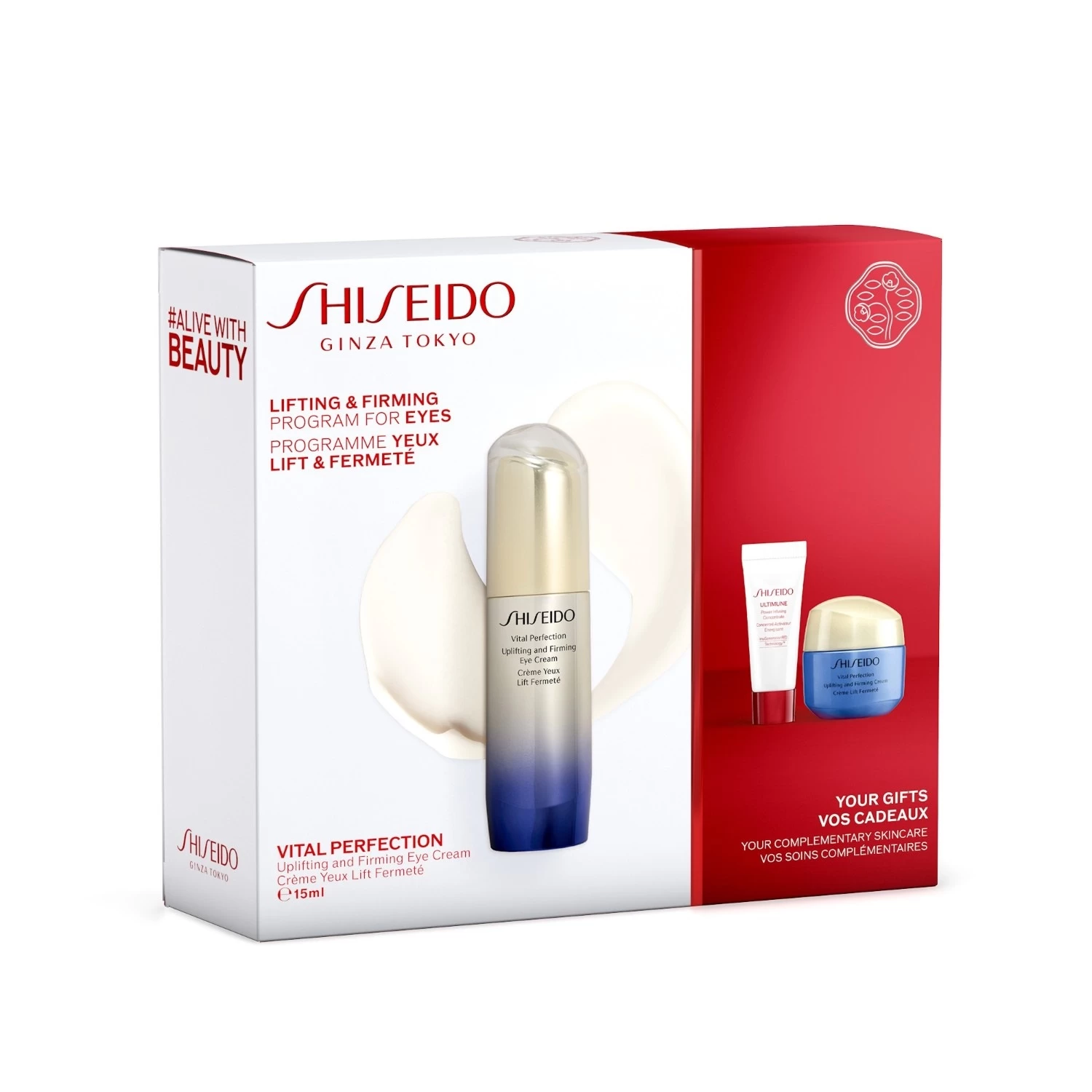 Shiseido Vital PerfectionVital Perfection Uplifting And Firming Eye Cream Set 2 Shiseido Vital PerfectionVital Perfection Uplifting And Firming Eye Cream Set - Afbeelding 2