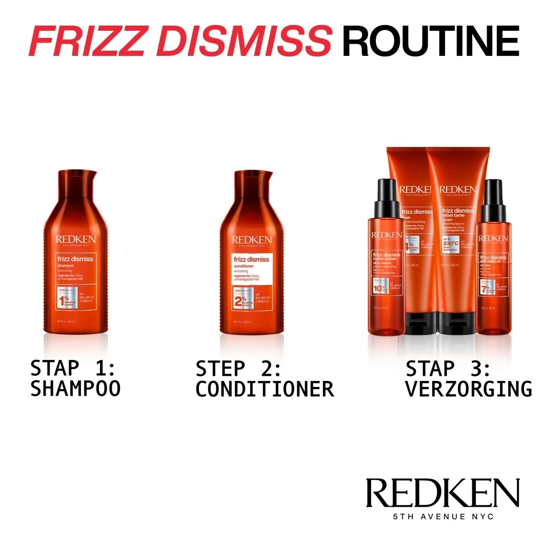 Redken Frizz DismissFrizz Dismiss Shampoo 2 Redken Frizz DismissFrizz Dismiss Shampoo - Afbeelding 2