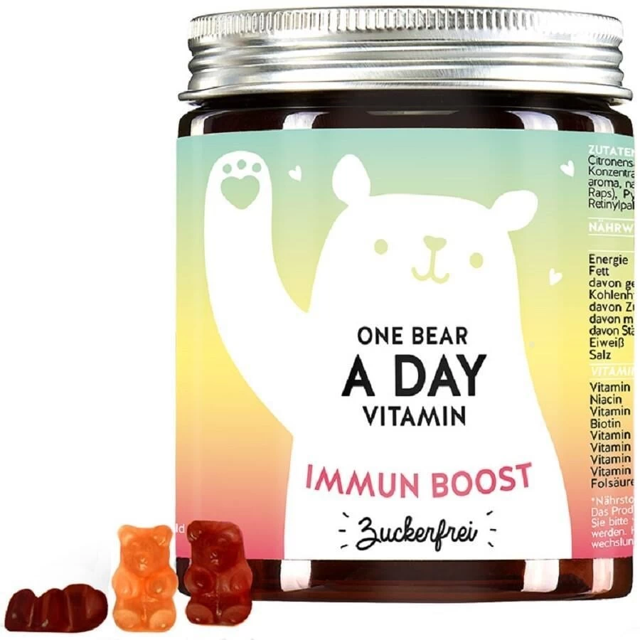 One Bear A Day Vitamin Immun Boost With Vitamin C & D 1 One Bear A Day Vitamin Immun Boost With Vitamin C & D