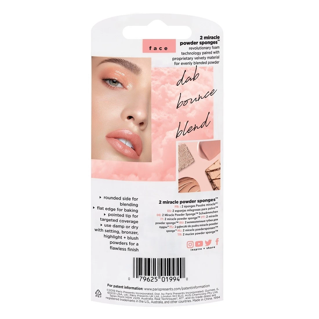 Real Techniques Miracle Powder Sponge Two-Pack 3 Real Techniques Miracle Powder Sponge Two-Pack - Afbeelding 3