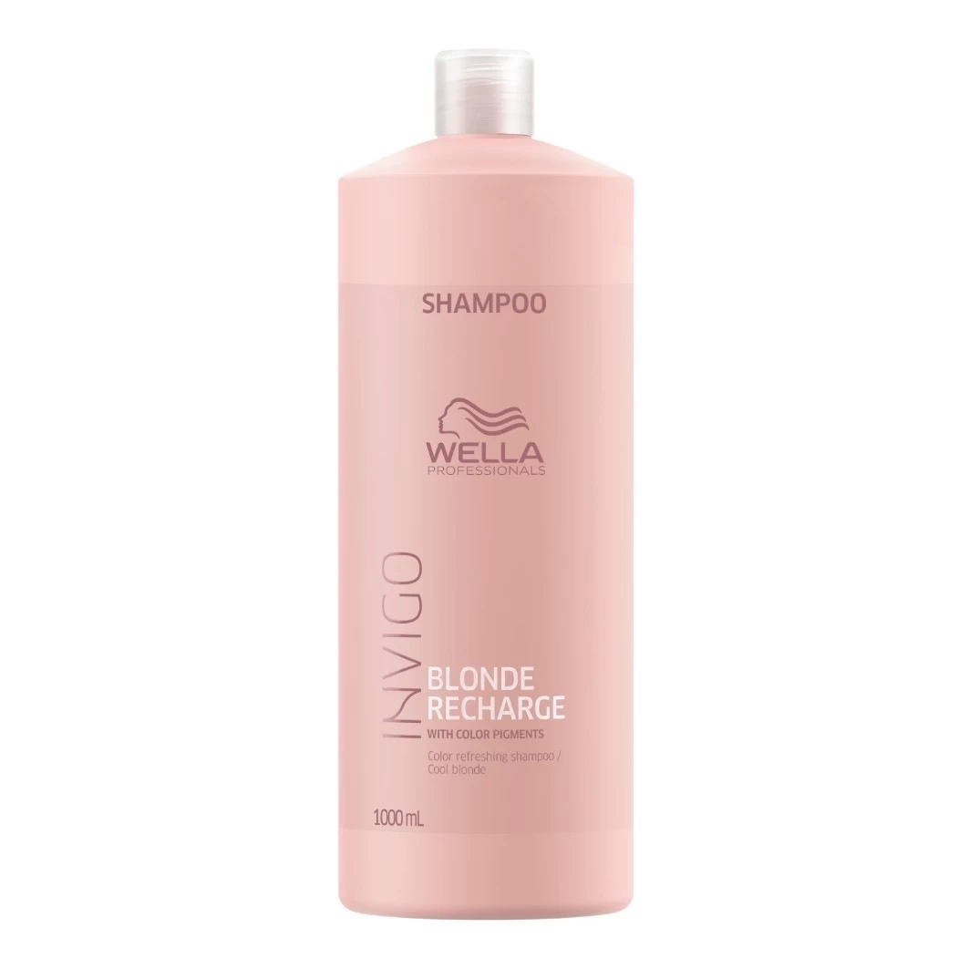 Wella Professionals Invigo Blonde Recharge Color Refreshing Shampoo, Cool Blonde 1 Wella Professionals Invigo Blonde Recharge Color Refreshing Shampoo, Cool Blonde