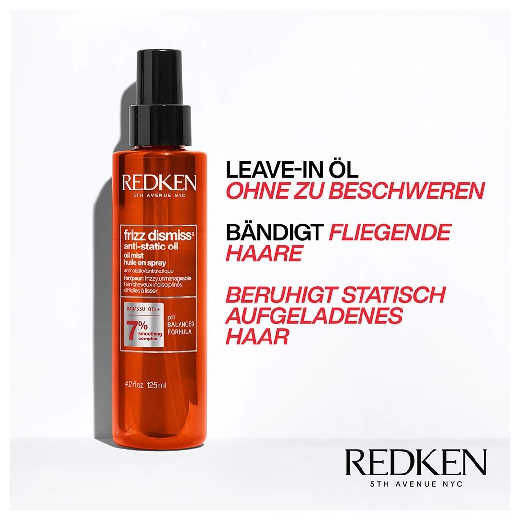 Redken Frizz DismissFrizz Dismiss Anti-Static Oil Mist 3 Redken Frizz DismissFrizz Dismiss Anti-Static Oil Mist - Afbeelding 3