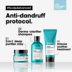 Serie Expert Scalp AdvancedScalp Advanced Anti-Dandruff Dermo-clarifier Shampoo -Beauty Verkoop rnG9cs1080093 3 dgl BE