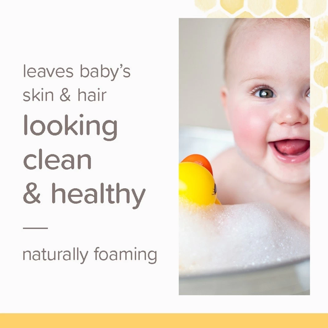 Burt's Bees Baby BeeBaby Shampoo & Wash Calming 3 Burt's Bees Baby BeeBaby Shampoo & Wash Calming - Afbeelding 3