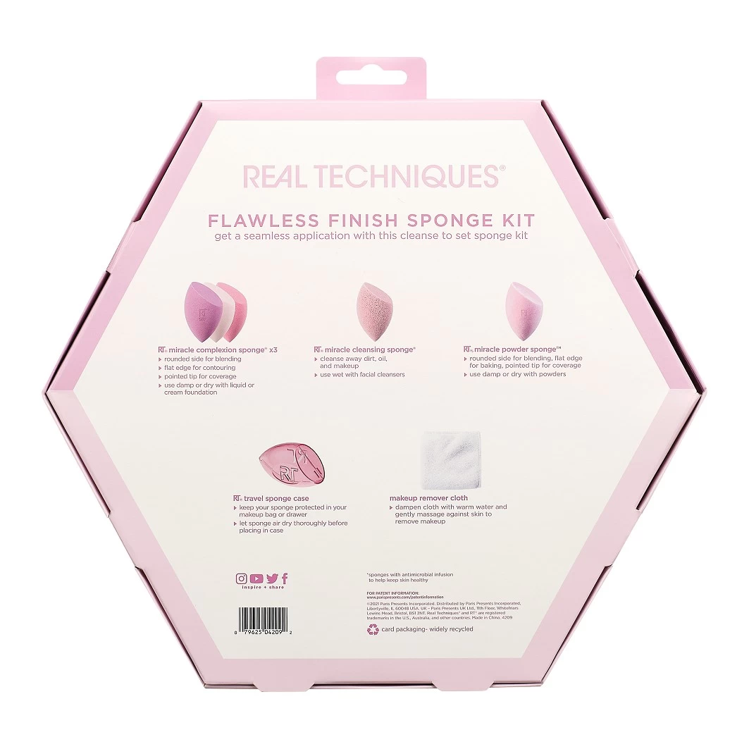 Real Techniques Flawless Finish Sponge Kit 3 Real Techniques Flawless Finish Sponge Kit - Afbeelding 3